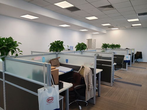 丽泽商务区晋商联合大厦精装修办公室,采光优越,随时起租,配套网络设备